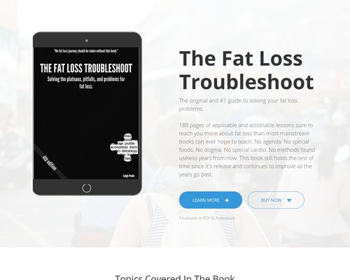 The Fats Loss Troubleshoot - Greatest Promoting Fats Loss Product!